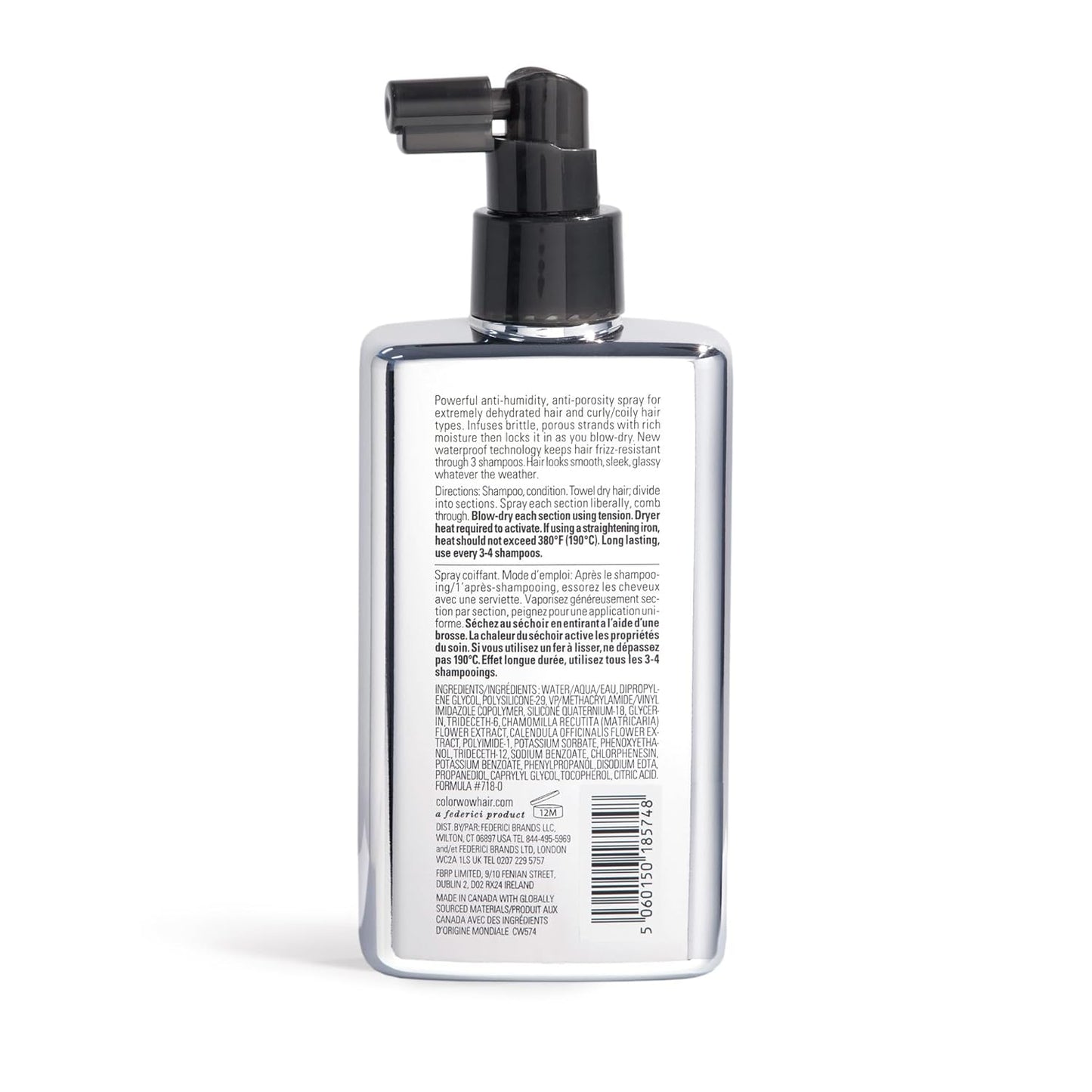 Color Wow Extra Strength Dream Coat 200 ml - Anti-Frizz Waterproofing Spray - Long Lasting Smoothing Effect, Moisture Protection, Shiny Hair, Sulfate Free