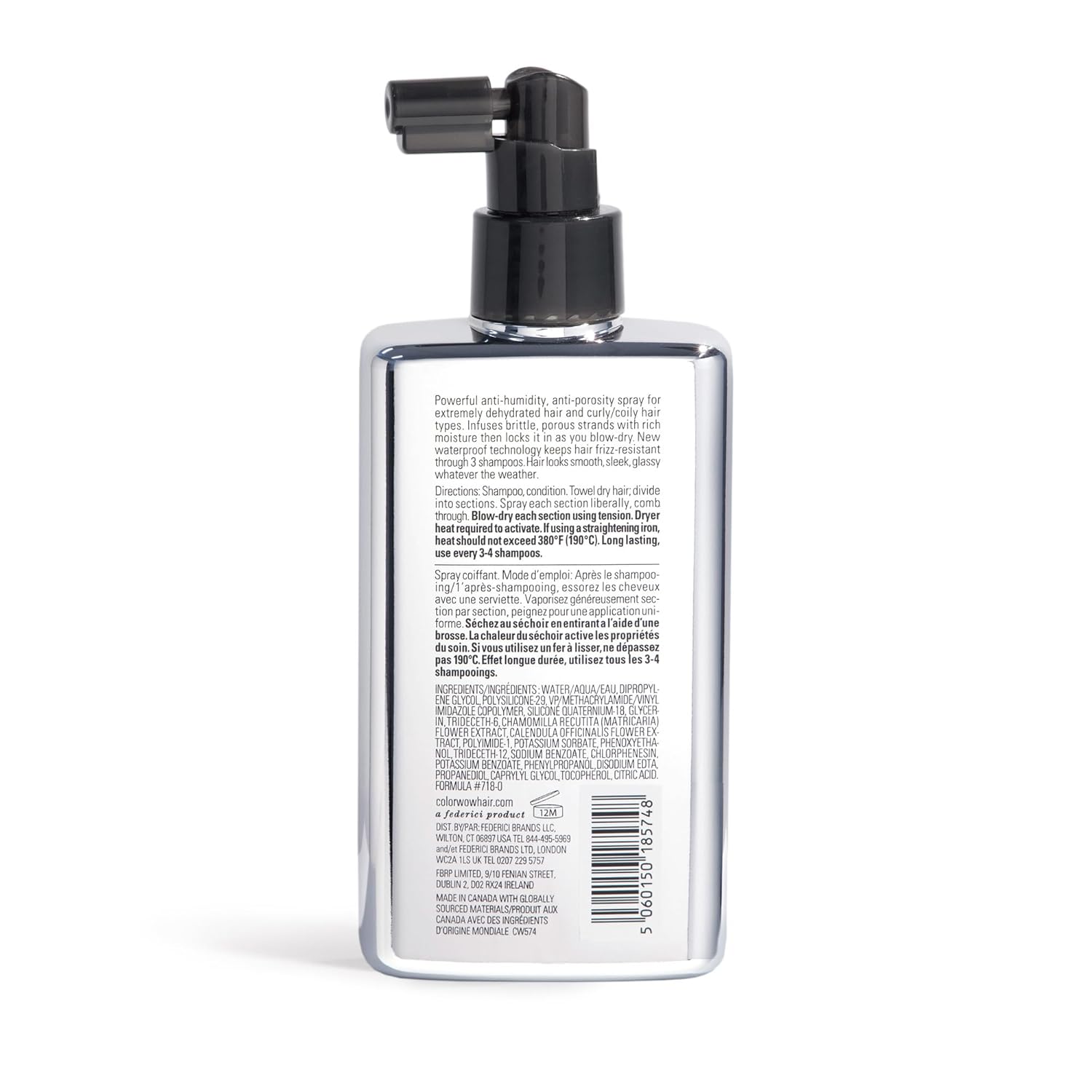 Color Wow Extra Strength Dream Coat 200 ml - Anti-Frizz Waterproofing Spray - Long Lasting Smoothing Effect, Moisture Protection, Shiny Hair, Sulfate Free